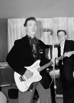 Dave with his Jazzmaster