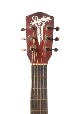 Silvertone Headstock