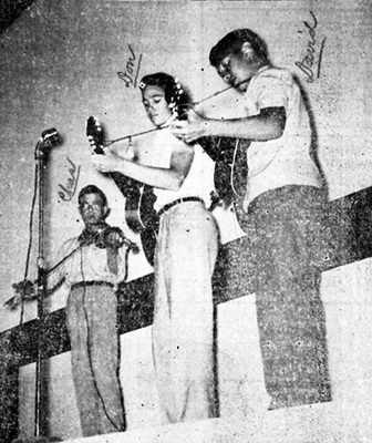 Newspaper Photo from The Franklin Texan